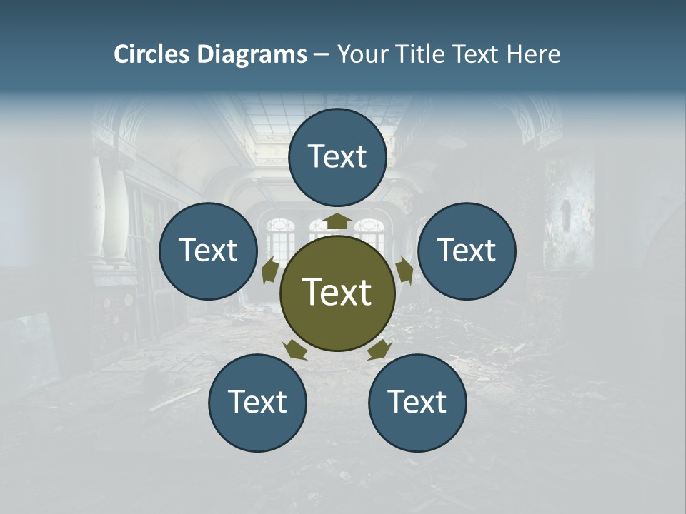 Vintage Broken Surreal PowerPoint Template