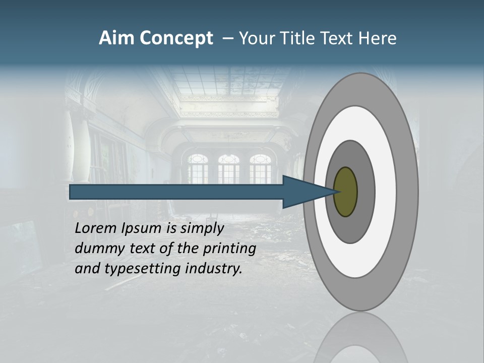 Vintage Broken Surreal PowerPoint Template