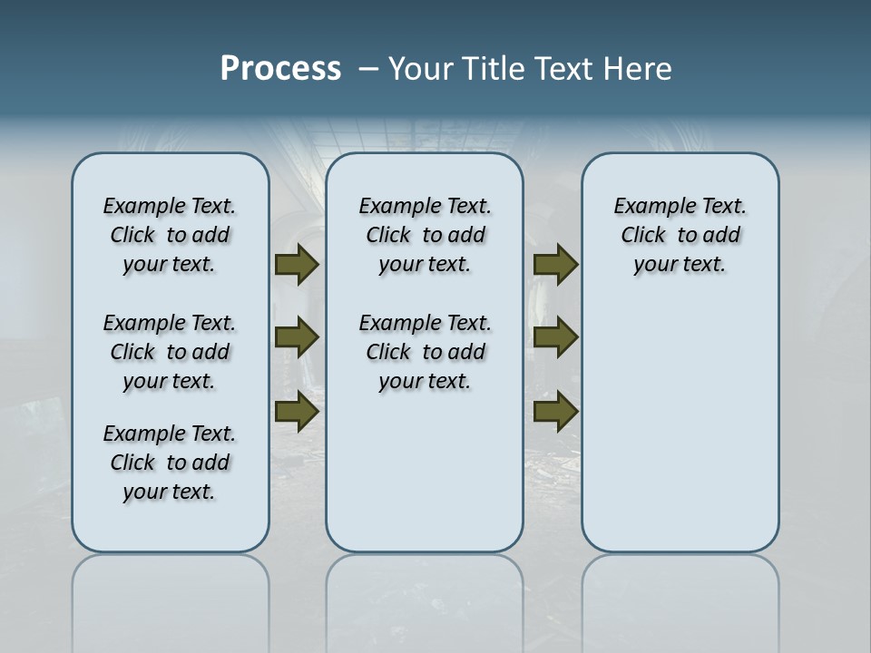 Vintage Broken Surreal PowerPoint Template