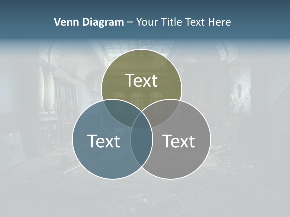 Vintage Broken Surreal PowerPoint Template