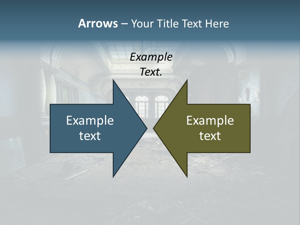 Vintage Broken Surreal PowerPoint Template