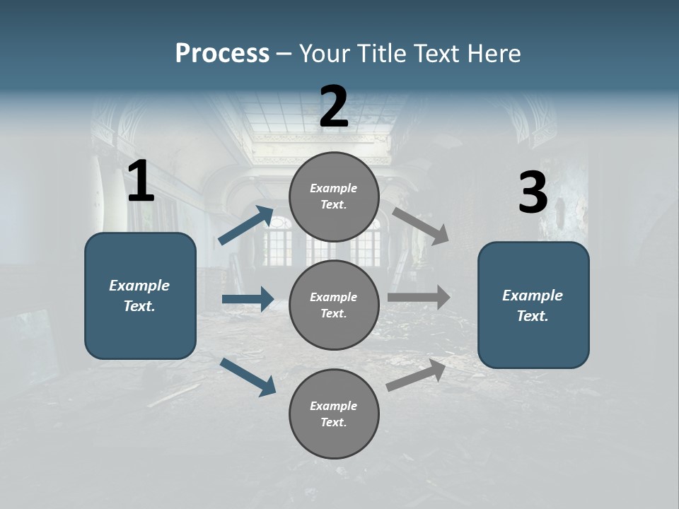 Vintage Broken Surreal PowerPoint Template