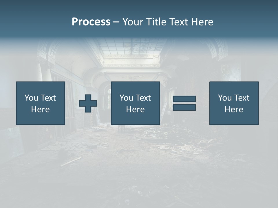 Vintage Broken Surreal PowerPoint Template
