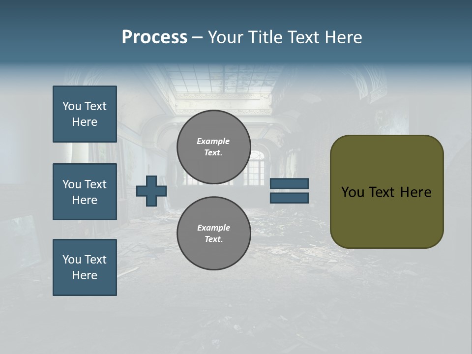Vintage Broken Surreal PowerPoint Template
