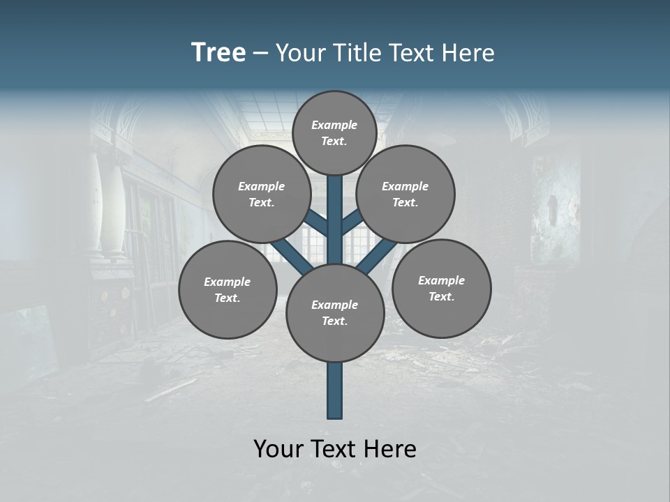 Vintage Broken Surreal PowerPoint Template