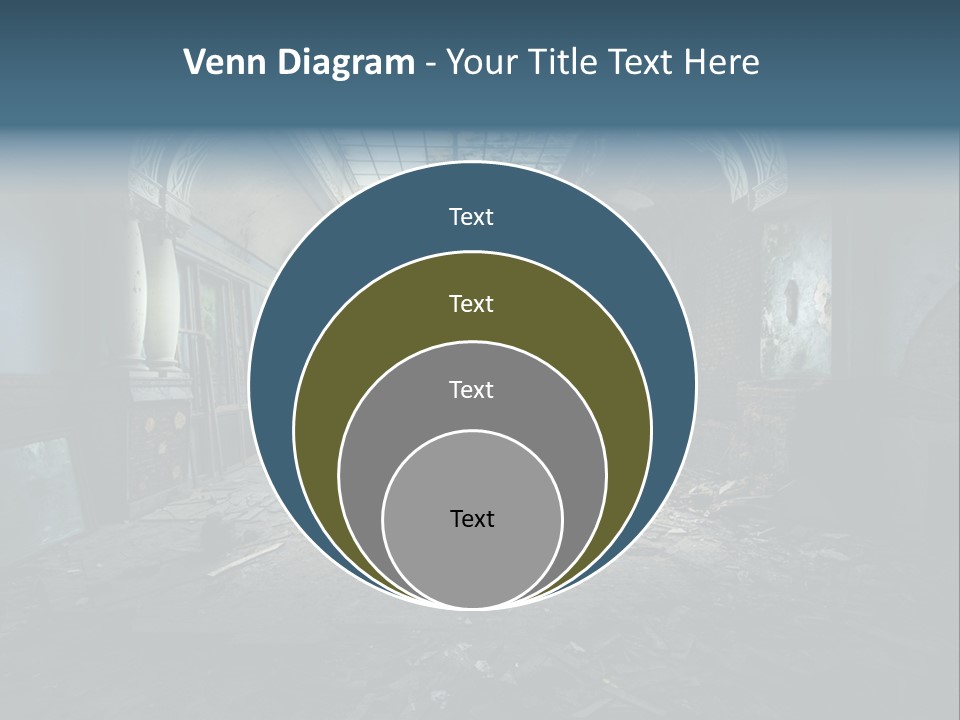 Vintage Broken Surreal PowerPoint Template