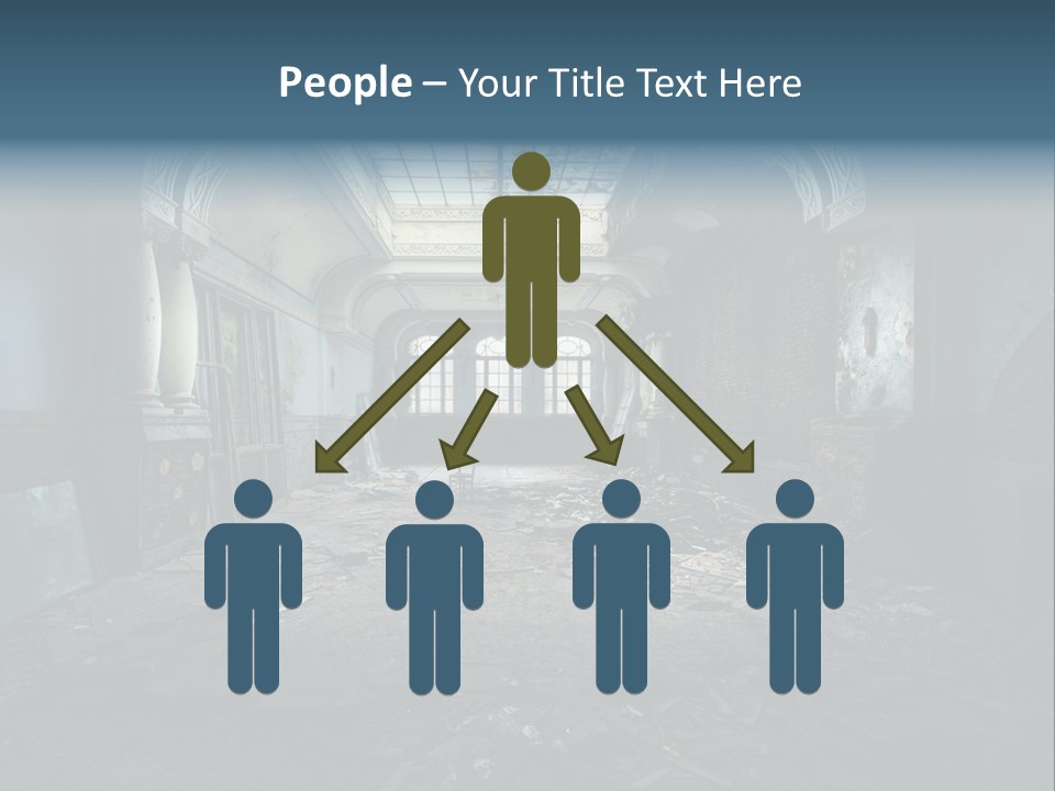 Vintage Broken Surreal PowerPoint Template