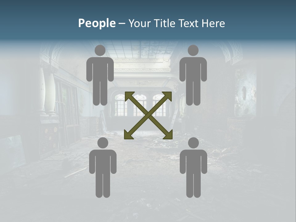 Vintage Broken Surreal PowerPoint Template