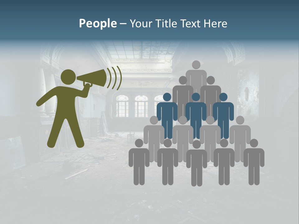 Vintage Broken Surreal PowerPoint Template