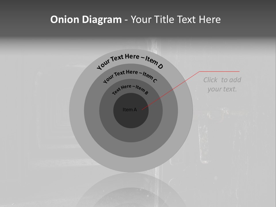 Haunted Monochromatic Darkness PowerPoint Template