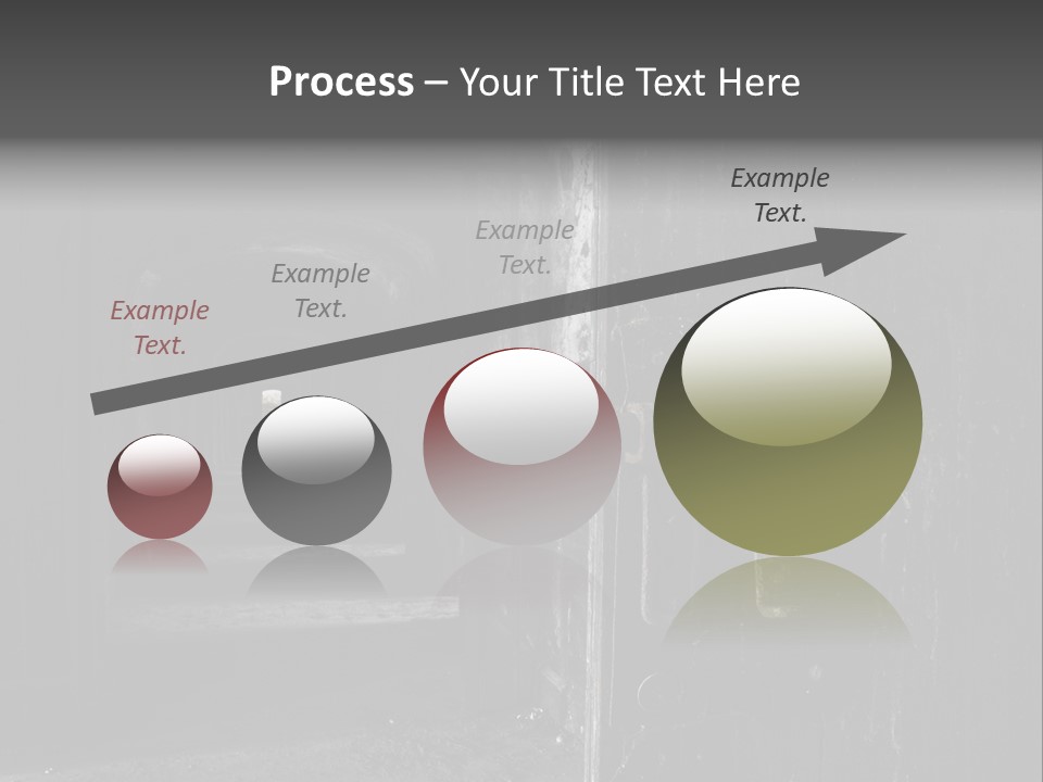 Haunted Monochromatic Darkness PowerPoint Template