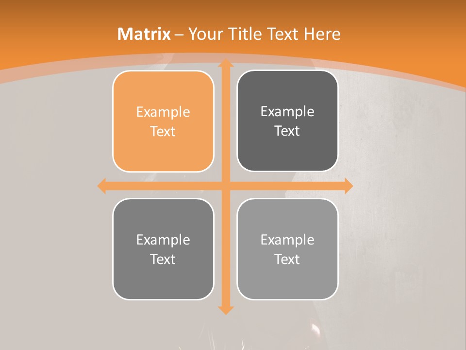 Futuriste Gants Nostalgie PowerPoint Template