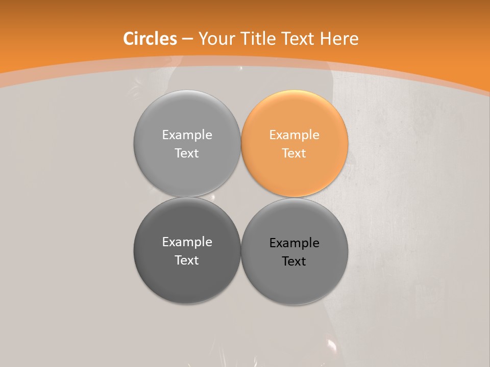 Futuriste Gants Nostalgie PowerPoint Template