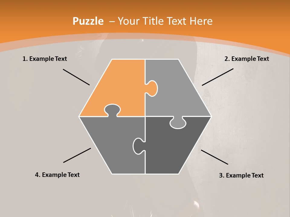 Futuriste Gants Nostalgie PowerPoint Template