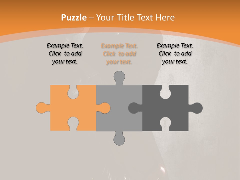 Futuriste Gants Nostalgie PowerPoint Template