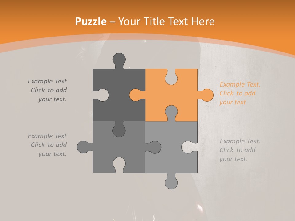 Futuriste Gants Nostalgie PowerPoint Template