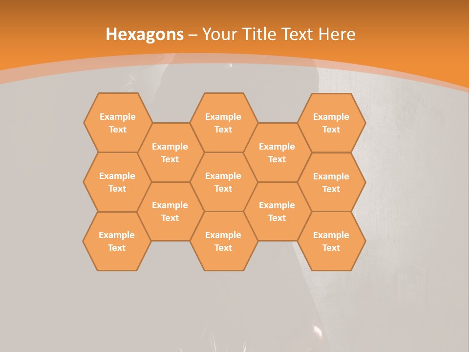 Futuriste Gants Nostalgie PowerPoint Template