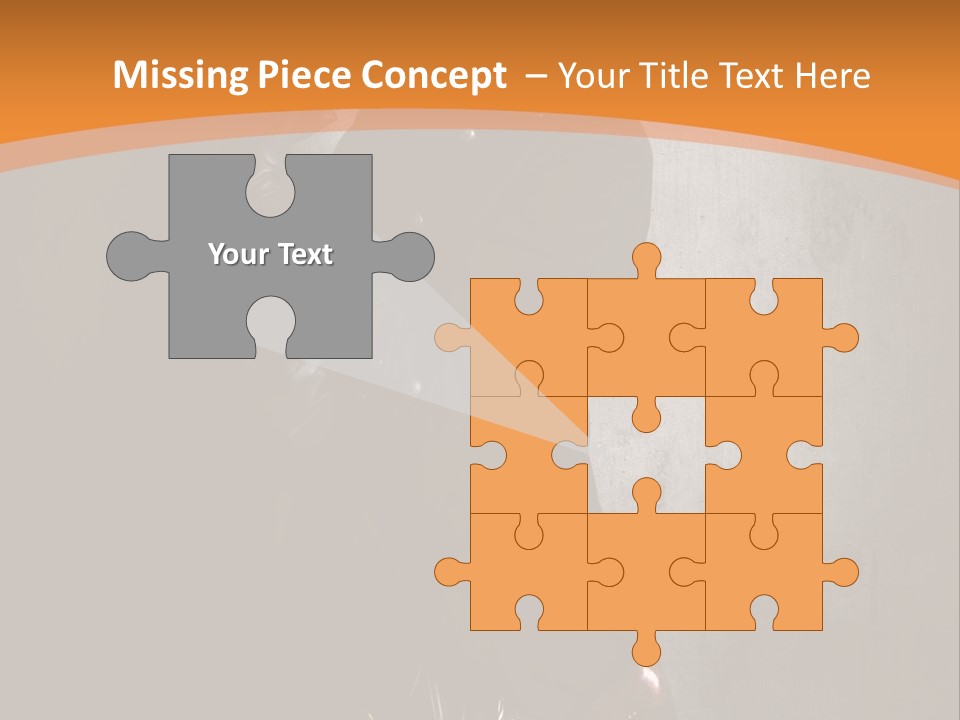 Futuriste Gants Nostalgie PowerPoint Template