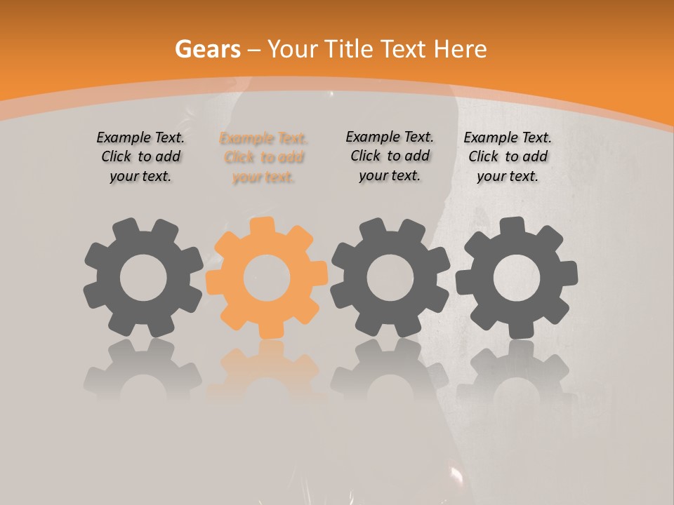 Futuriste Gants Nostalgie PowerPoint Template