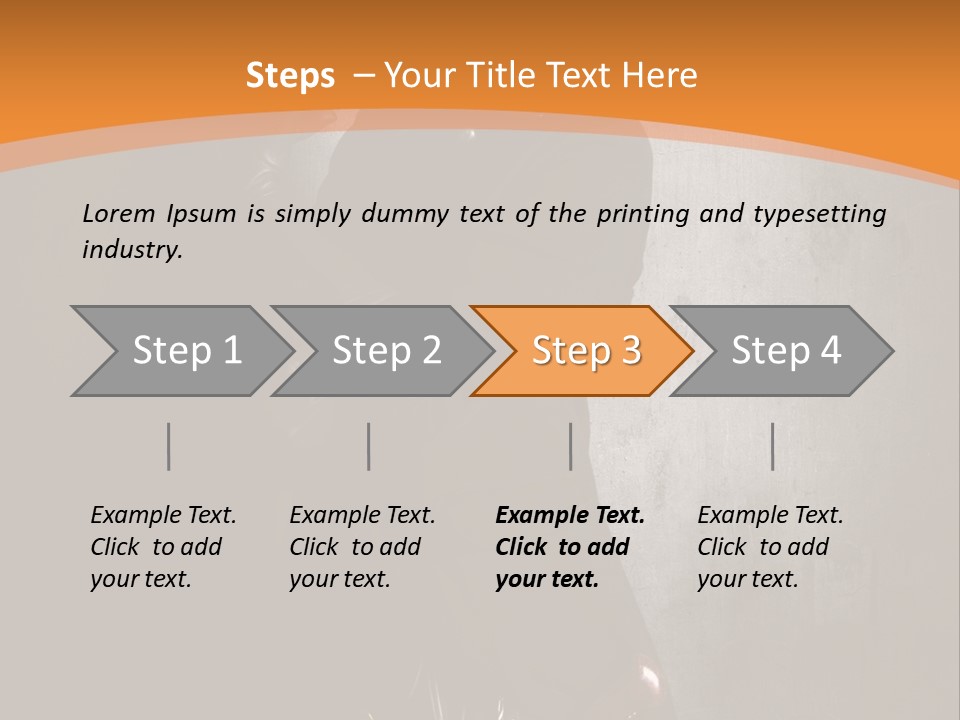 Futuriste Gants Nostalgie PowerPoint Template