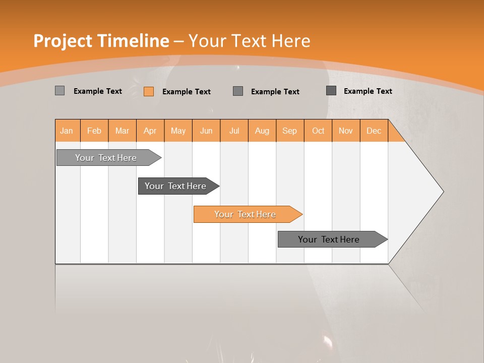 Futuriste Gants Nostalgie PowerPoint Template