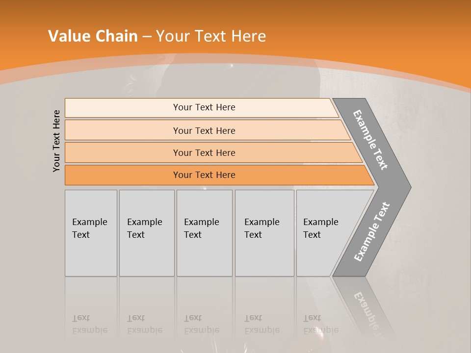 Futuriste Gants Nostalgie PowerPoint Template