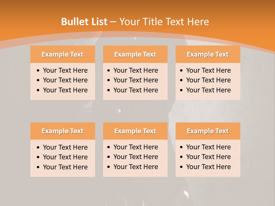 Futuriste Gants Nostalgie PowerPoint Template