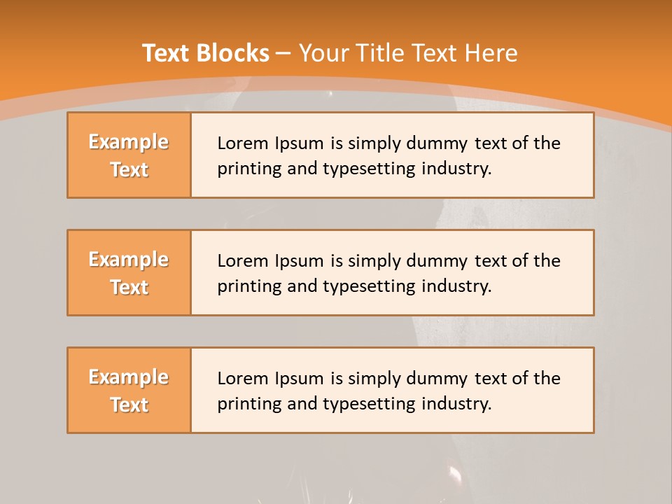 Futuriste Gants Nostalgie PowerPoint Template