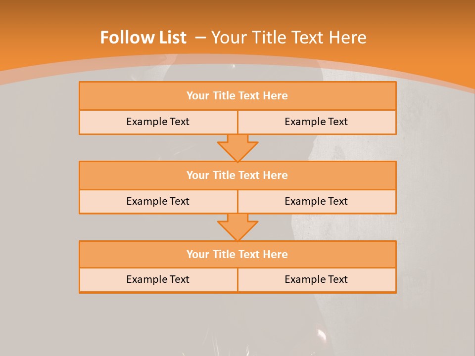Futuriste Gants Nostalgie PowerPoint Template