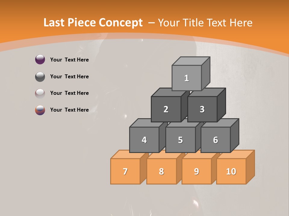 Futuriste Gants Nostalgie PowerPoint Template