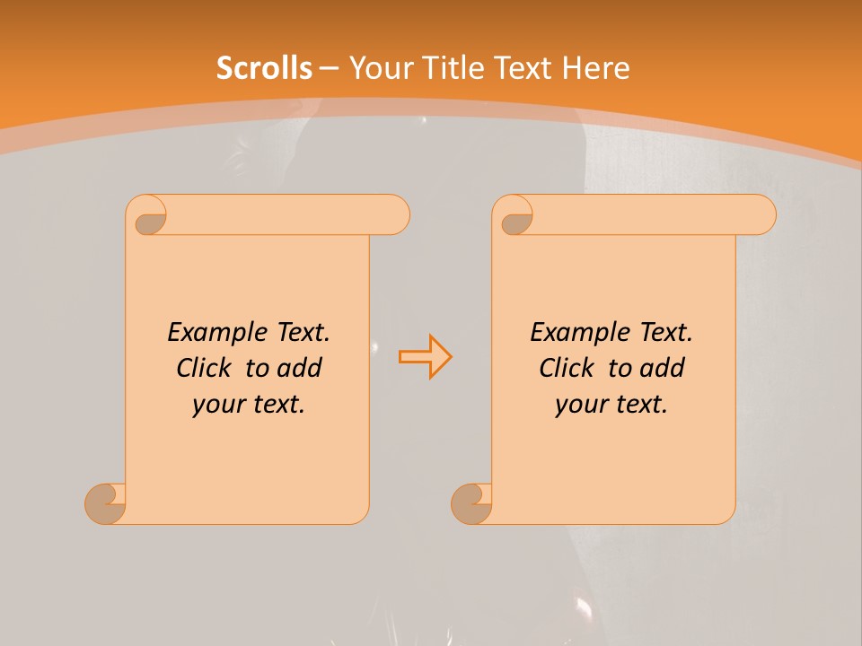 Futuriste Gants Nostalgie PowerPoint Template