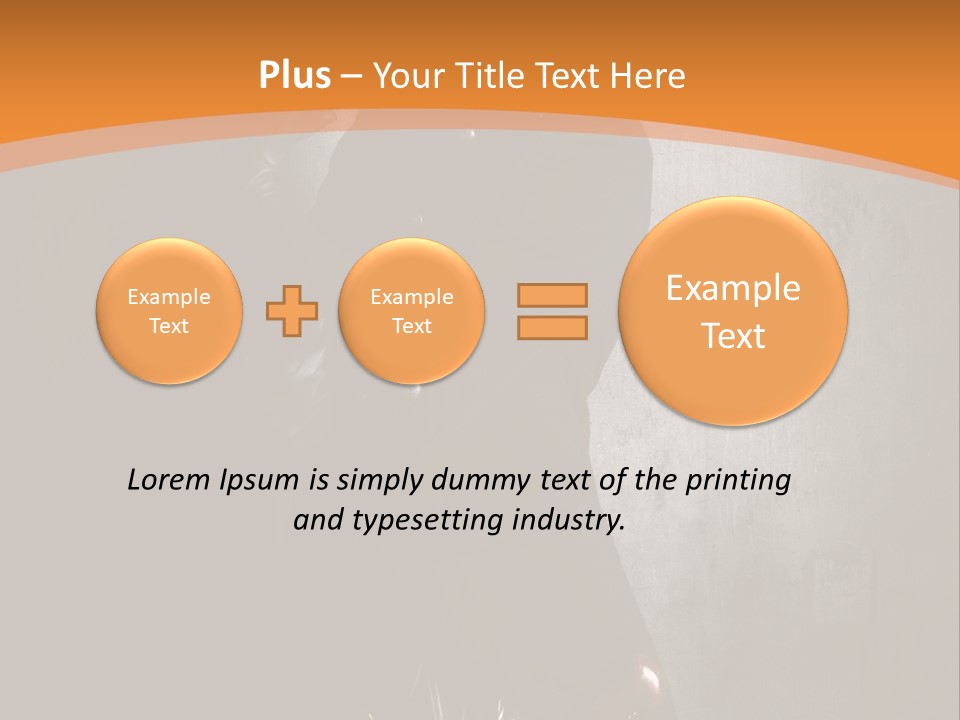 Futuriste Gants Nostalgie PowerPoint Template