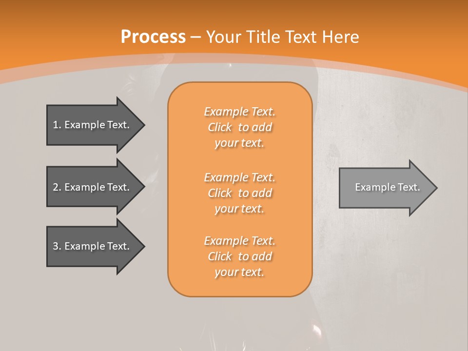 Futuriste Gants Nostalgie PowerPoint Template