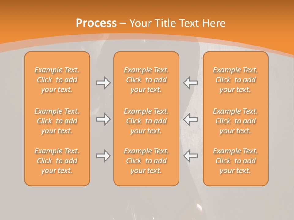 Futuriste Gants Nostalgie PowerPoint Template