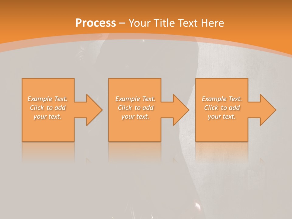 Futuriste Gants Nostalgie PowerPoint Template