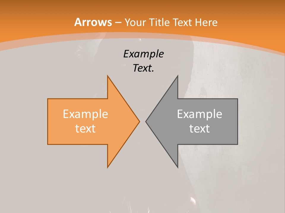 Futuriste Gants Nostalgie PowerPoint Template
