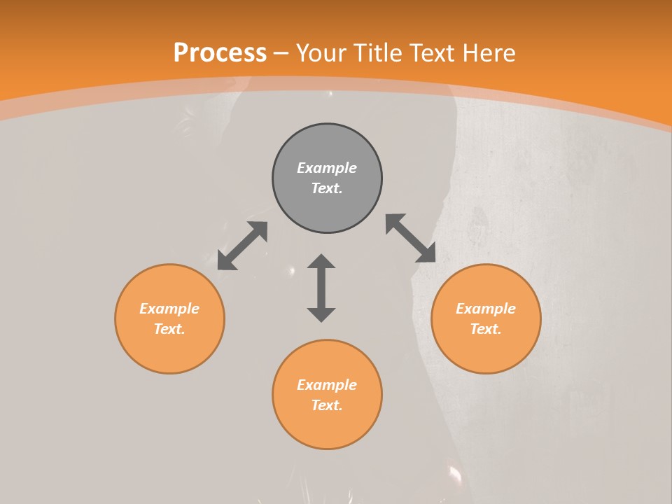 Futuriste Gants Nostalgie PowerPoint Template