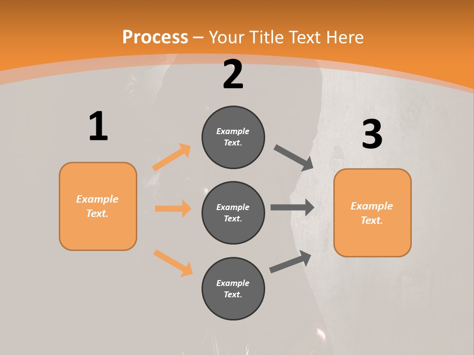 Futuriste Gants Nostalgie PowerPoint Template