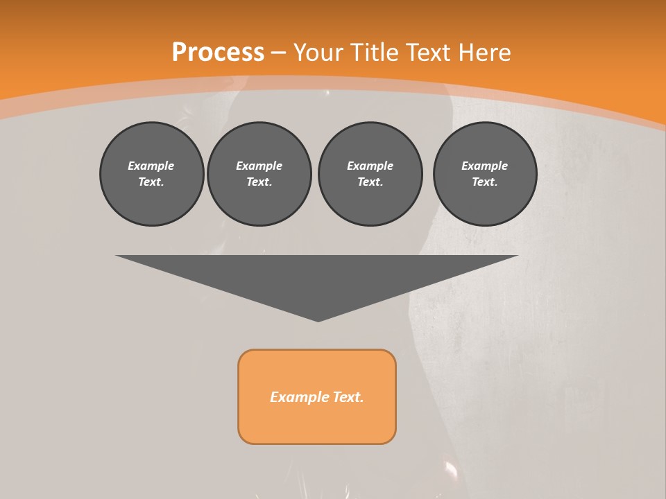 Futuriste Gants Nostalgie PowerPoint Template