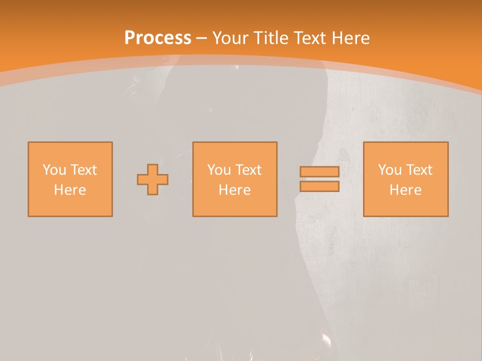 Futuriste Gants Nostalgie PowerPoint Template