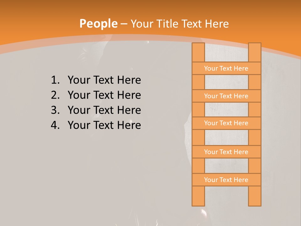 Futuriste Gants Nostalgie PowerPoint Template