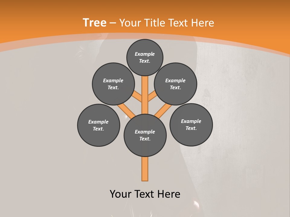 Futuriste Gants Nostalgie PowerPoint Template
