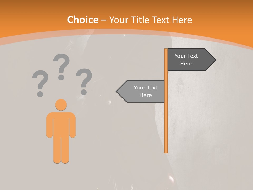 Futuriste Gants Nostalgie PowerPoint Template