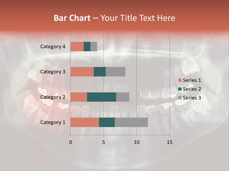Skull Internal Jaw PowerPoint Template