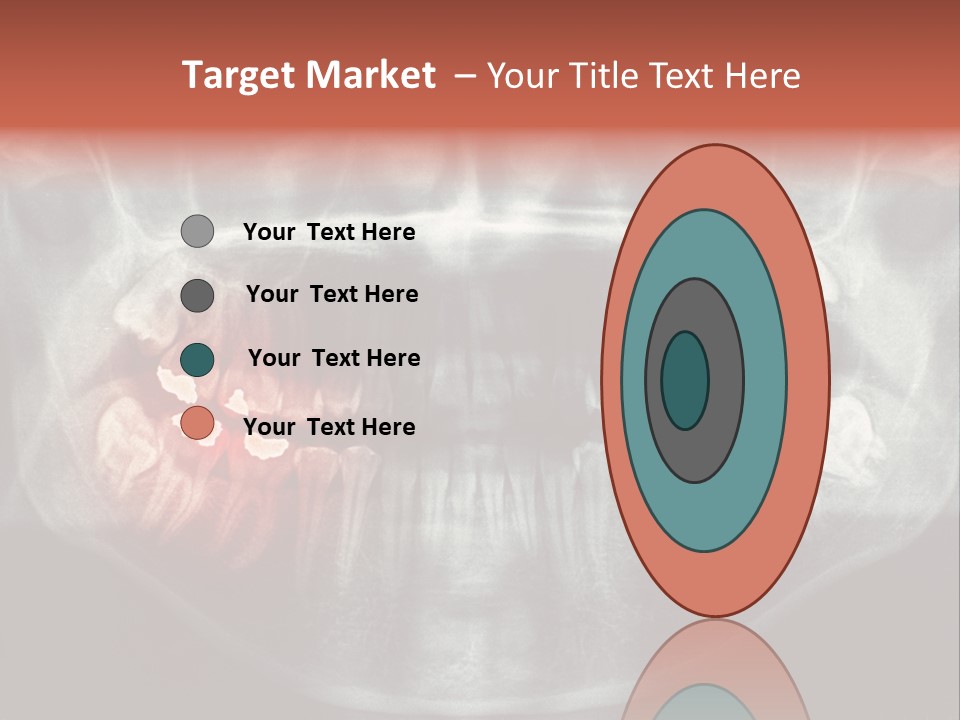 Skull Internal Jaw PowerPoint Template