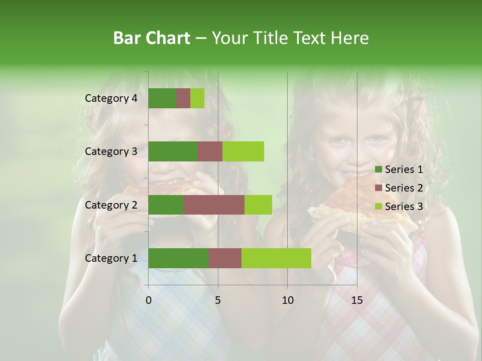 Red Meal Hair PowerPoint Template