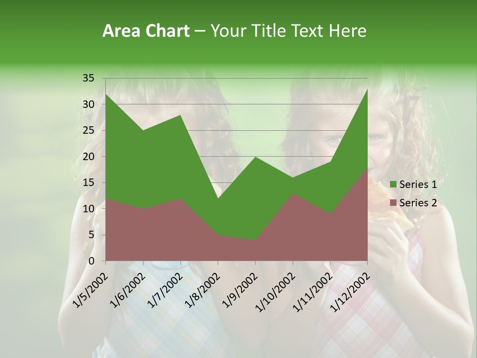 Red Meal Hair PowerPoint Template