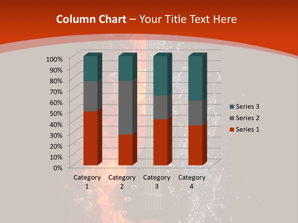 Instrument Back Rock PowerPoint Template