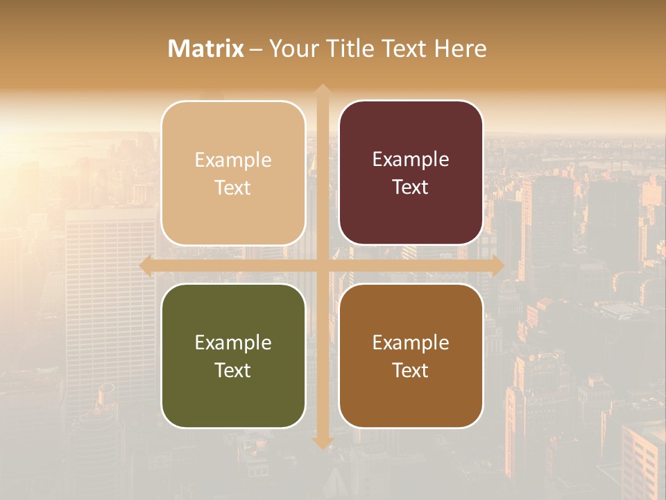 Place Downtown Empire PowerPoint Template