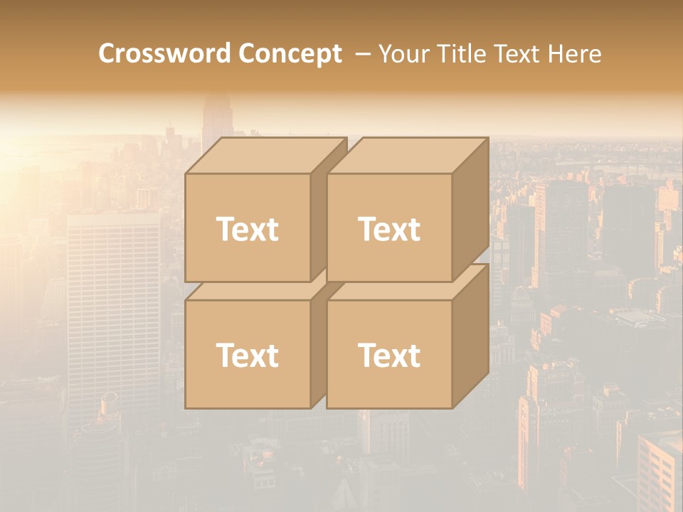 Place Downtown Empire PowerPoint Template